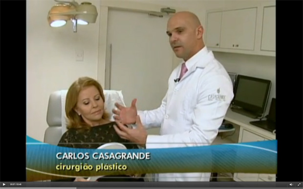 Entrevista com o Dr. Casagrande no Jornal Hoje